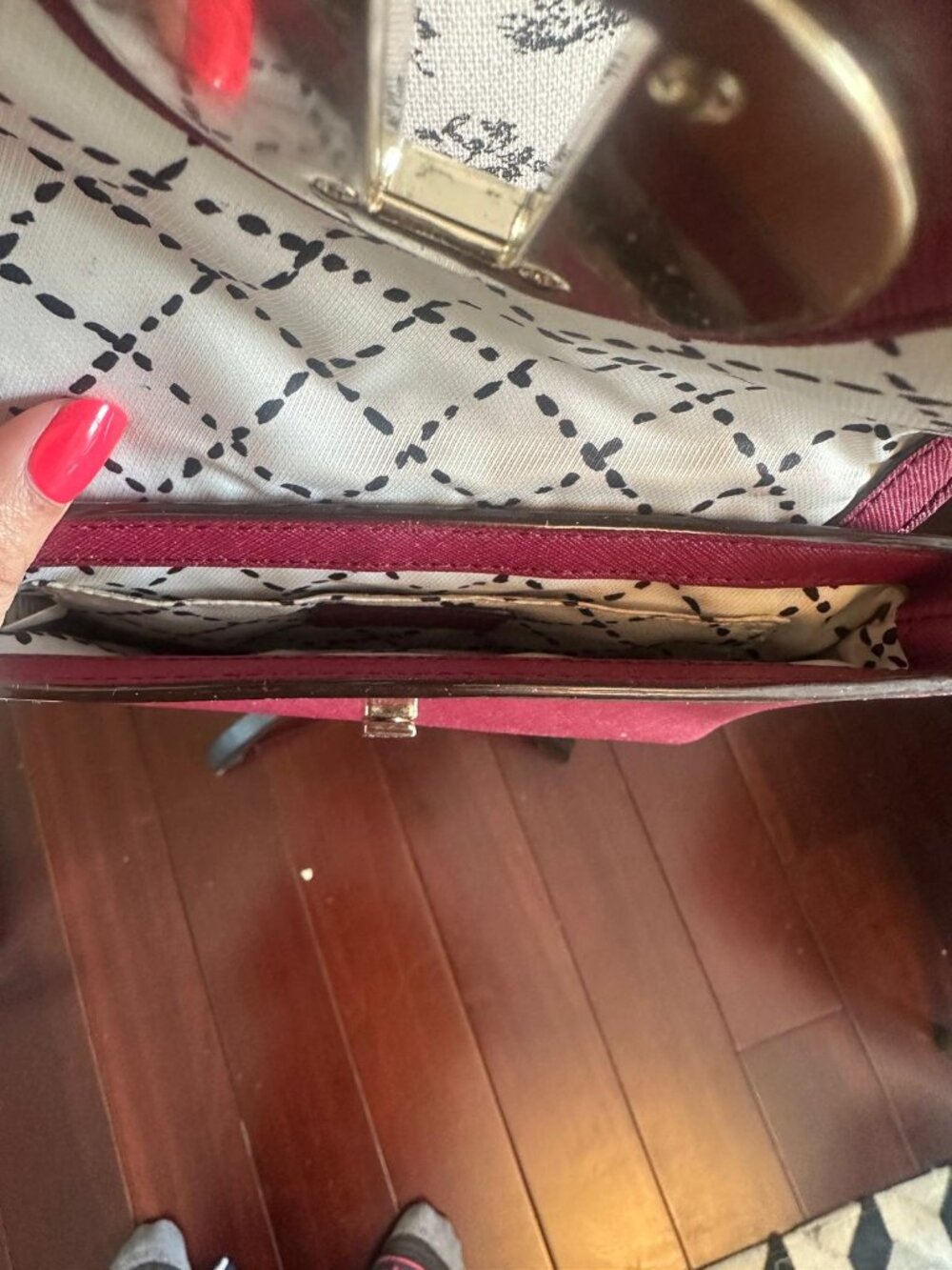 KATE SPADE New York Saffiano Leather Crossbody Bag PL - Picture 4 of 8
